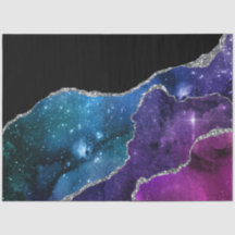 Galaxy Agate Serie Design 23 Seidenpapier