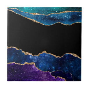 Galaxy Agate Series Design 10 Fliese