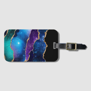 Galaxy Agate Series Design 13 Gepäckanhänger