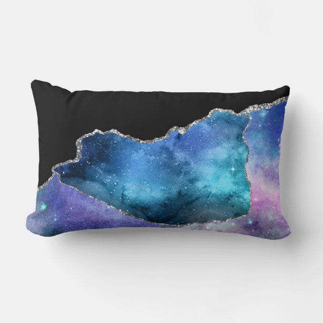 Galaxy Agate Series Design 17 Lendenkissen (Vorderseite)