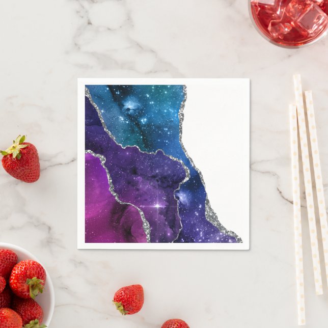 Galaxy Agate Series Design 23 Serviette (Beispiel)