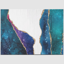 Galaxy Agate Series Design 3 Seidenpapier