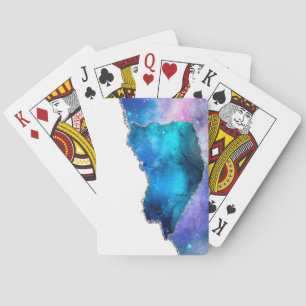 Galaxy Agate Series Design 4 Spielkarten