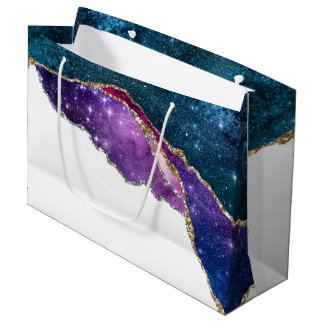 Galaxy Agate Series Design 6 Große Geschenktüte