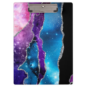 Galaxy Agate Series Design 7 Klemmbrett