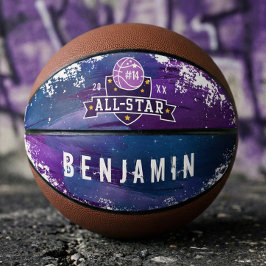 Galaxy All-Star Player Team Number & Individuelle  Basketball