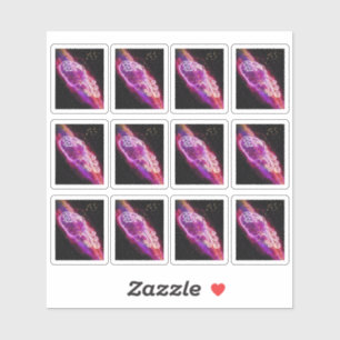 Galaxy Aquarius Constellation Aufkleber