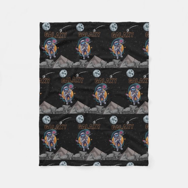 GALAXY , AQUI ESTAMOS Y NO NOS VAMOS FLEECEDECKE (Vorderseite)