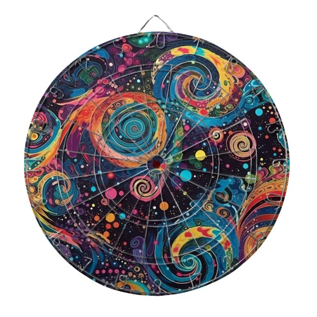 Galaxy Art Dartboard Dartscheibe (vorne)