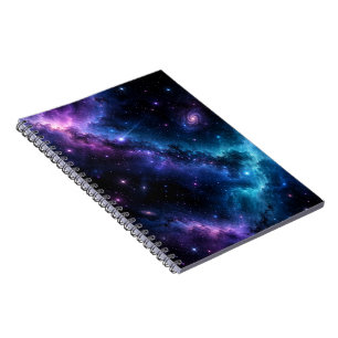 Galaxy-Ästhetik-Notizbuch Kosmisches Raumjournal Notizblock
