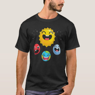 Galaxy Astronomie Wissenschaftler Weltraumforschun T-Shirt