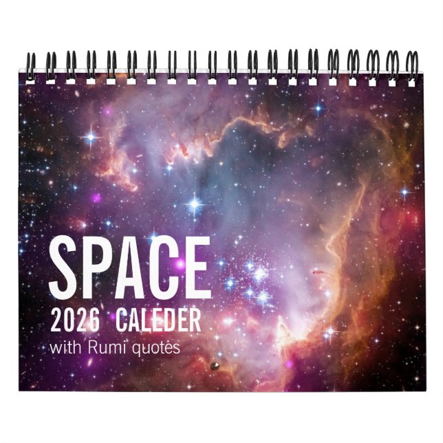 Galaxy Astronomy Universe Rumi Quotes Calender Kalender (Titelbild)