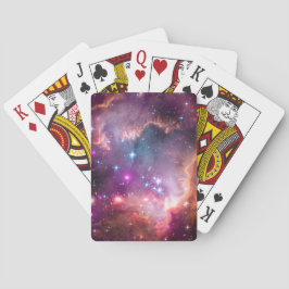 Galaxy Außenraumbahnnebel Universum Spielkarten