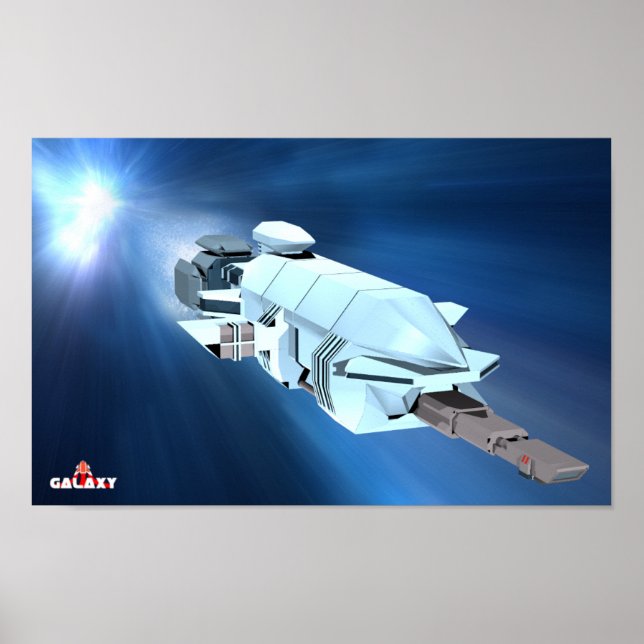 Galaxy Avalon Render Poster (Vorne)
