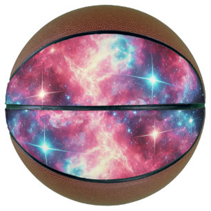 Galaxy Basketball mit kosmischem Design