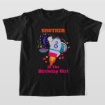 Galaxy Birthday Shirt Space Brother<br><div class="desc">Feiern Sie mit diesem besonderen T - Shirt den ersten Geburtstag eines Babys,  ganz besonders und personalisiert</div>