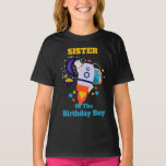 Galaxy Birthday Shirt Space Sister<br><div class="desc">Feiern Sie mit diesem besonderen T - Shirt den ersten Geburtstag eines Babys,  ganz besonders und personalisiert</div>