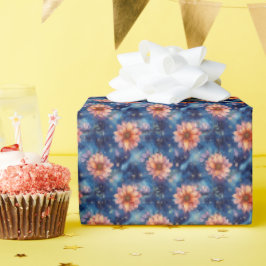 Galaxy Bloom Geschenkpapier
