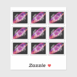 Galaxy Cancer Constellation Zodiac Sign Aufkleber