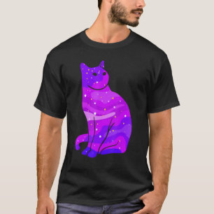 Galaxy Cat Outer Space Cat Universum T-Shirt