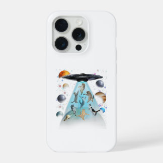 Galaxy Cat Schwimmen T-Shirt | Süße Astronauten-Ka iPhone 15 Pro Hülle