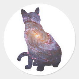 Galaxy Cat Sticker 4