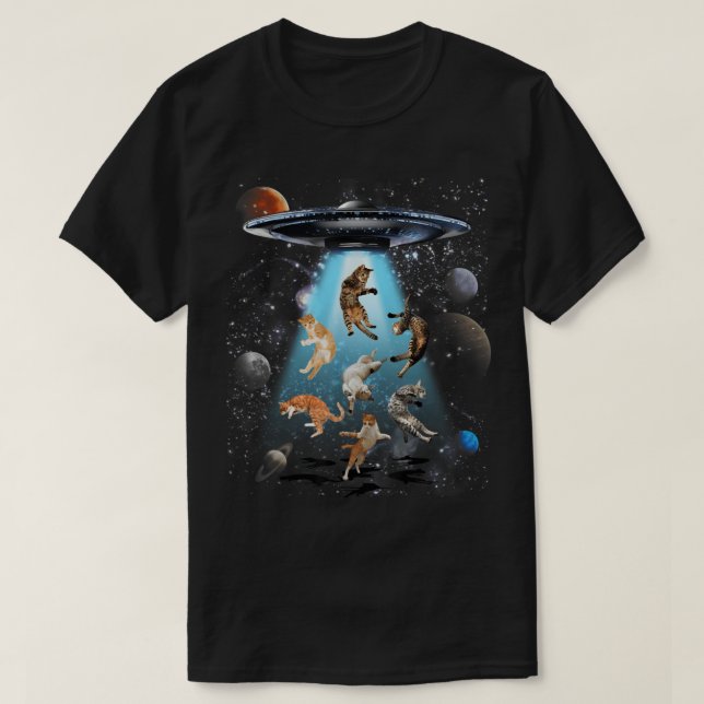 Galaxy Cat T-Shirt (Design vorne)