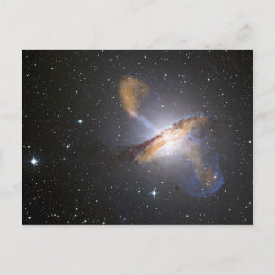 Galaxy Centaurus A Postkarte