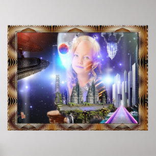 Galaxy Child Posters Poster