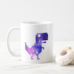 Galaxy Chrome T-Rex Kaffeetasse