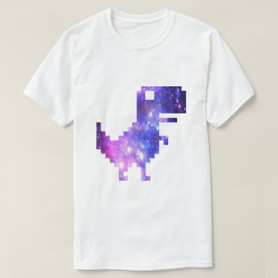 Galaxy Chrome T-Rex T-Shirt
