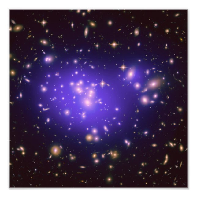 Galaxy Cluster Abell 1689 Fotodruck (Vorne)
