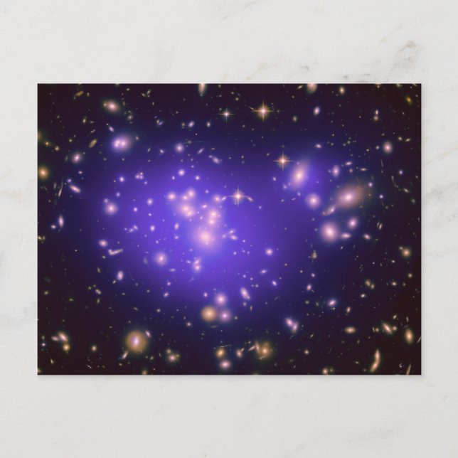Galaxy Cluster Abell 1689 Postkarte (Vorderseite)