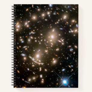 Galaxy Cluster Abell 370 Notizbuch