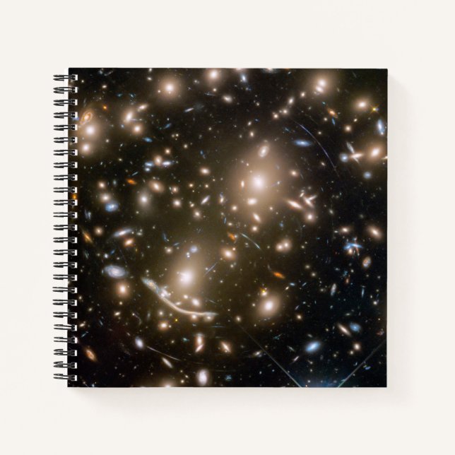 Galaxy Cluster Abell 370 Notizbuch (Vorderseite)
