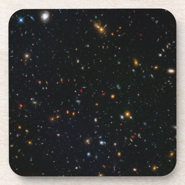 Galaxy Cluster Abell 370 Parallelfeld. Getränkeuntersetzer (Vorderseite)
