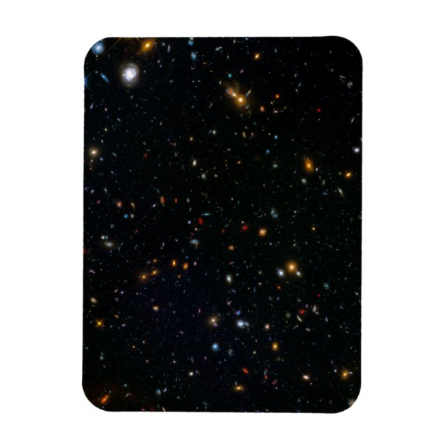 Galaxy Cluster Abell 370 Parallelfeld. Magnet (Vertikal)
