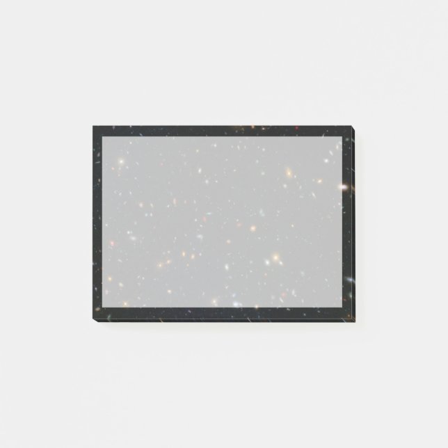 Galaxy Cluster Abell 370 Parallelfeld. Post-it Klebezettel (Vorderseite)