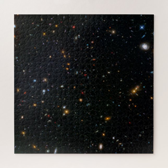 Galaxy Cluster Abell 370 Parallelfeld. Puzzle (Horizontal)