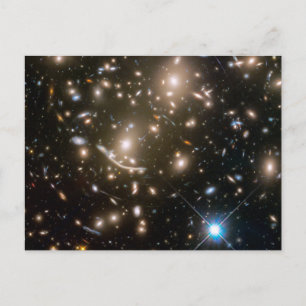 Galaxy Cluster Abell 370 Postkarte
