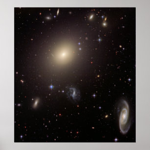 Galaxy Cluster Abell S0740, Poster