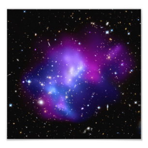 Galaxy Cluster MACS J0717 (Hubble Telescope) Fotodruck