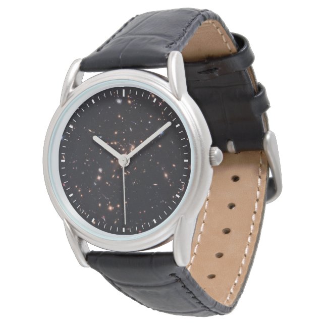 Galaxy Cluster Macs J2129-0741 Armbanduhr (Schrägansicht)