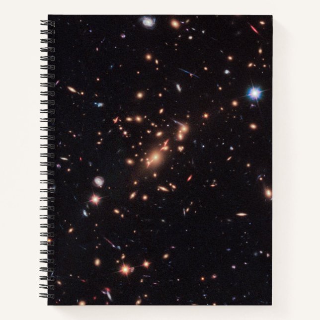 Galaxy Cluster Macs J2129-0741 Notizbuch (Vorderseite)