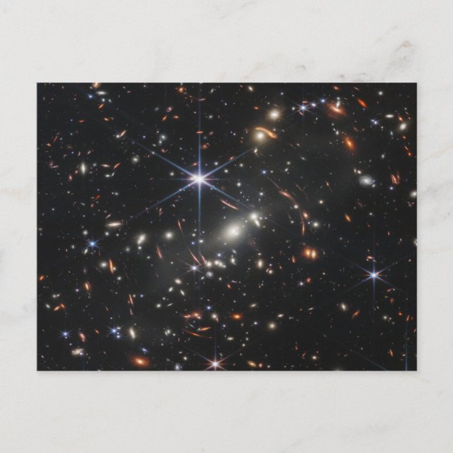 Galaxy Cluster Smacs 0723. Postkarte (Vorderseite)