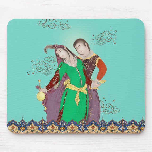 Galaxy Couple Mousepad (Vorne)