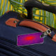 Galaxy Custom Luggage Tag brennen Gepäckanhänger (Front Insitu 3)