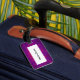 Galaxy Custom Luggage Tag brennen Gepäckanhänger (Back Insitu 3)