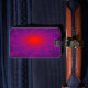Galaxy Custom Luggage Tag brennen Gepäckanhänger (Front Insitu 4)