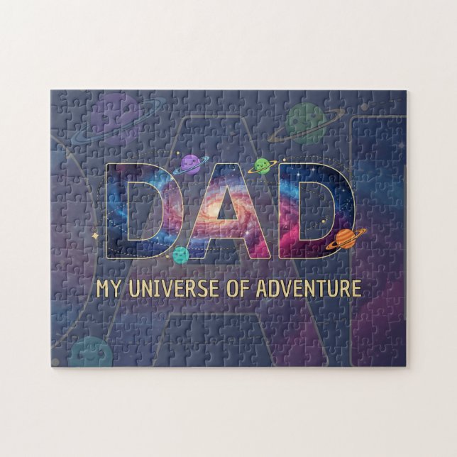 Galaxy Dad Universe Adventure Puzzle (Horizontal)
